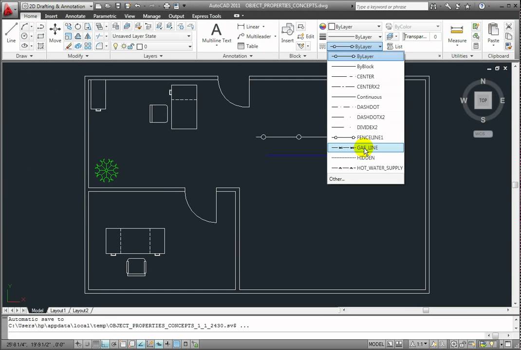 how to create a linetype in autocad