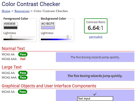 online color checker